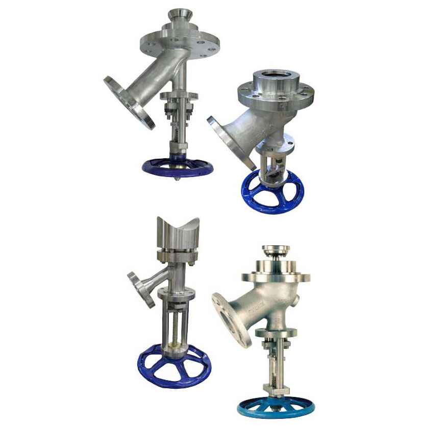 Válvulas de fondo de reactor